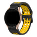 Bracelet carrée sport Samsung Galaxy Watch 4 Classic 42mm (noir/jaune)