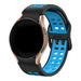 Bracelet sport carré Samsung Galaxy Watch 7 - 40mm (noir/bleu clair)