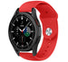 Samsung Galaxy Watch 4 Classic 42mm Silicone Strap (Red)