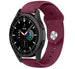 Bracelet sport Samsung Galaxy Watch 4 Classic 46mm (bordeaux)
