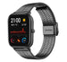 Bracelet acier luxe Amazfit GTS (noir)