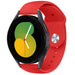 Bracelet sport Samsung Galaxy Watch 5 40mm (rouge)
