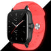 Bracelet silicone fluorescent Amazfit GTS 3 (rouge)