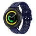 Bracelet silicone avec motif Samsung Gear Sport (bleu foncé)