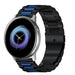 Bracelet acier Samsung Galaxy Watch Active (noir/bleu)