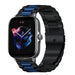 Bracelet acier Amazfit GTS 3 (noir/bleu)