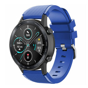 Bracelet silicone Honor Magic Watch 2 (bleu)