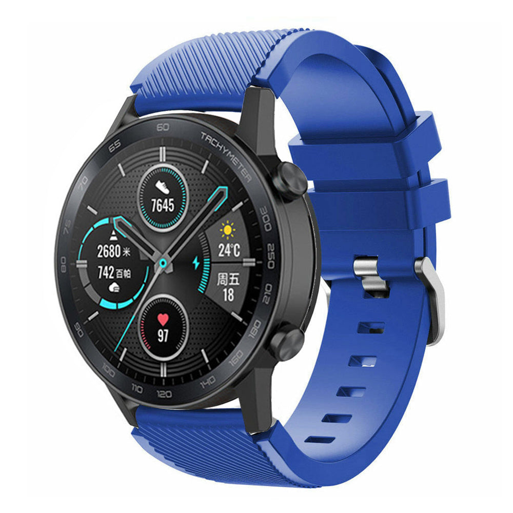 Bracelet silicone Honor Magic Watch 2 (bleu)