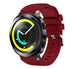 Bracelet silicone Samsung Gear Sport (bordeaux)