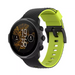 Bracelet silicone Suunto 7 (vert clair/noir)