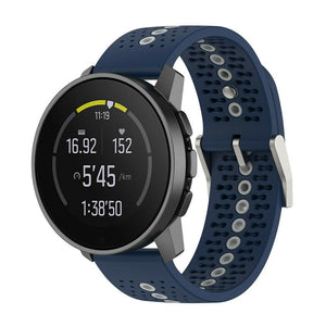 Bracelet silicone Suunto Race (S) (bleu/gris)
