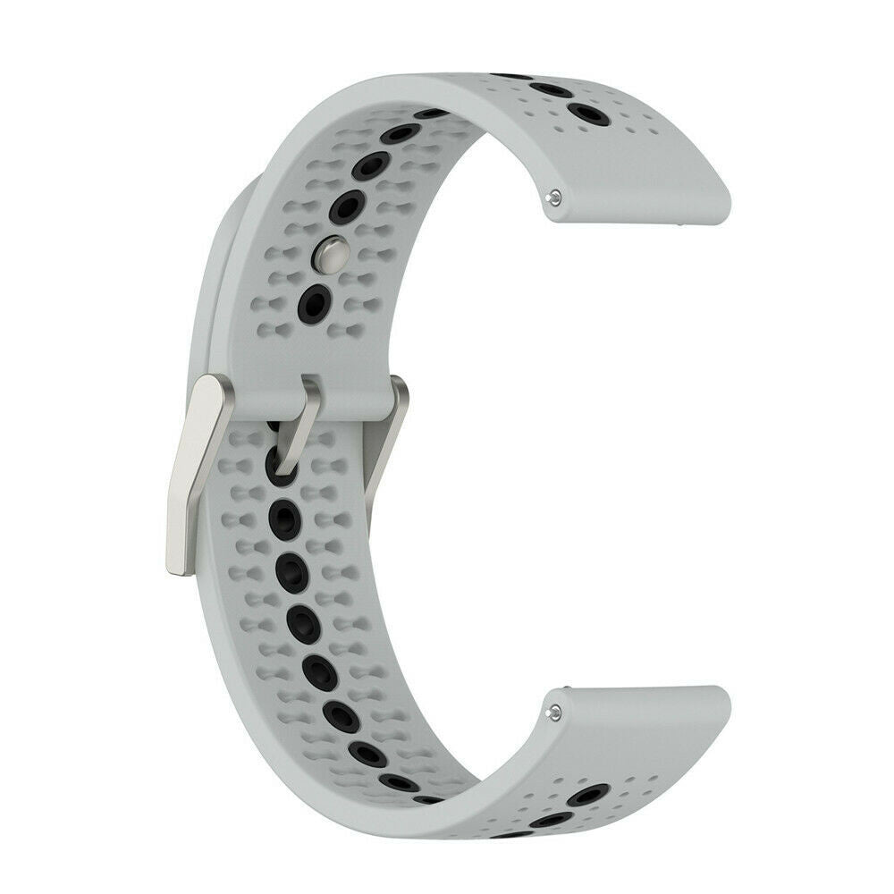 Suunto Run Silicone Strap (Grey/Black)