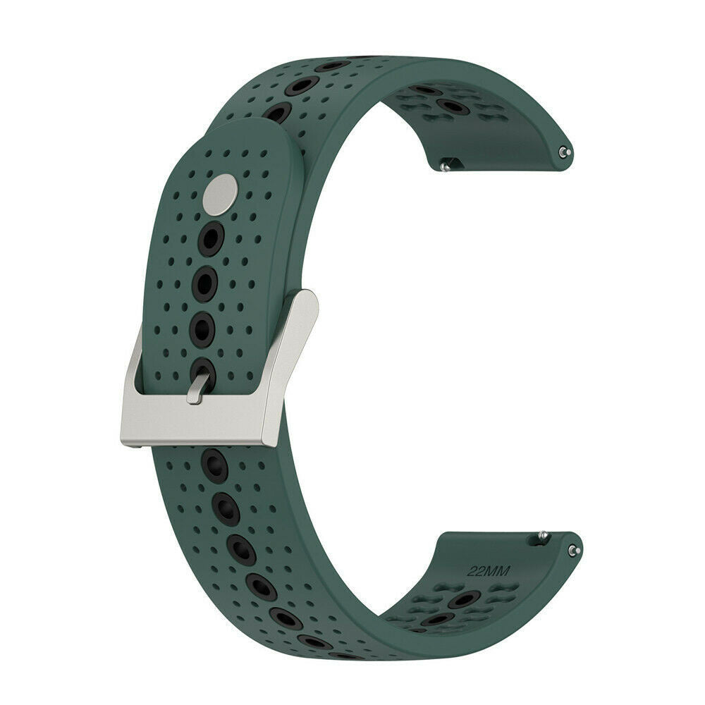 Bracelet silicone Suunto Race 2 (vert/noir)