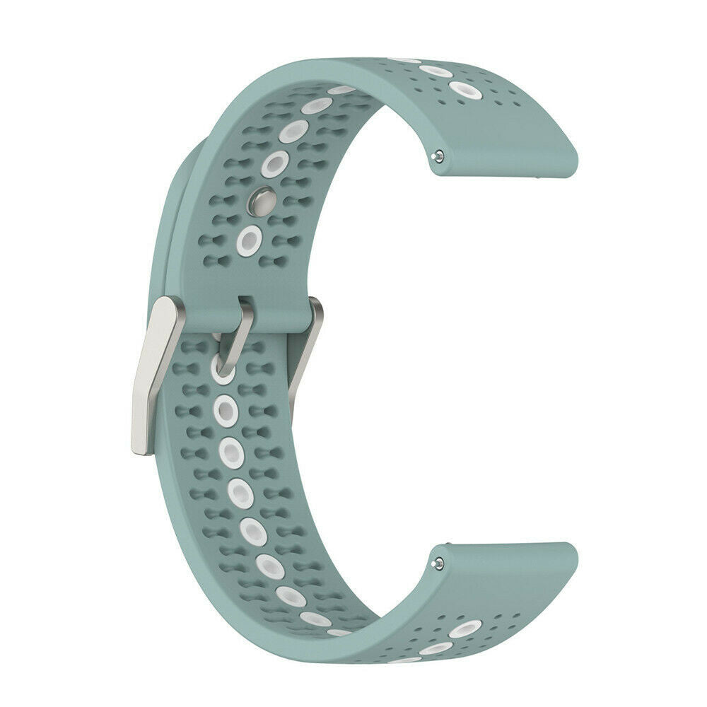 Bracelet silicone Suunto Race 2 (vert-gris/blanc)