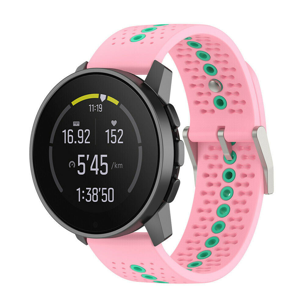 Bracelet silicone Suunto Race 2 (rose/aqua)