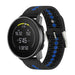 Bracelet silicone Suunto Race 2 (noir/bleu)