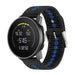 Bracelet silicone Suunto 5 Peak (noir/bleu)
