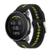 Bracelet silicone Suunto Vertical (noir/jaune)