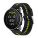 Bracelet silicone Suunto 9 Peak (noir/jaune)