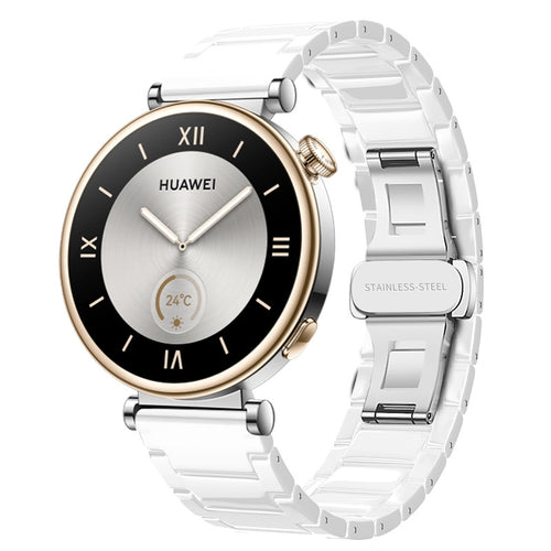 Bracelet ceramique Huawei Watch 5 - 42mm  (blanc)