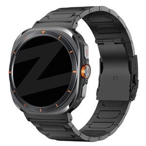 Bandz Bracelet titane Samsung Galaxy Watch Ultra 'Deluxe' (noir)
