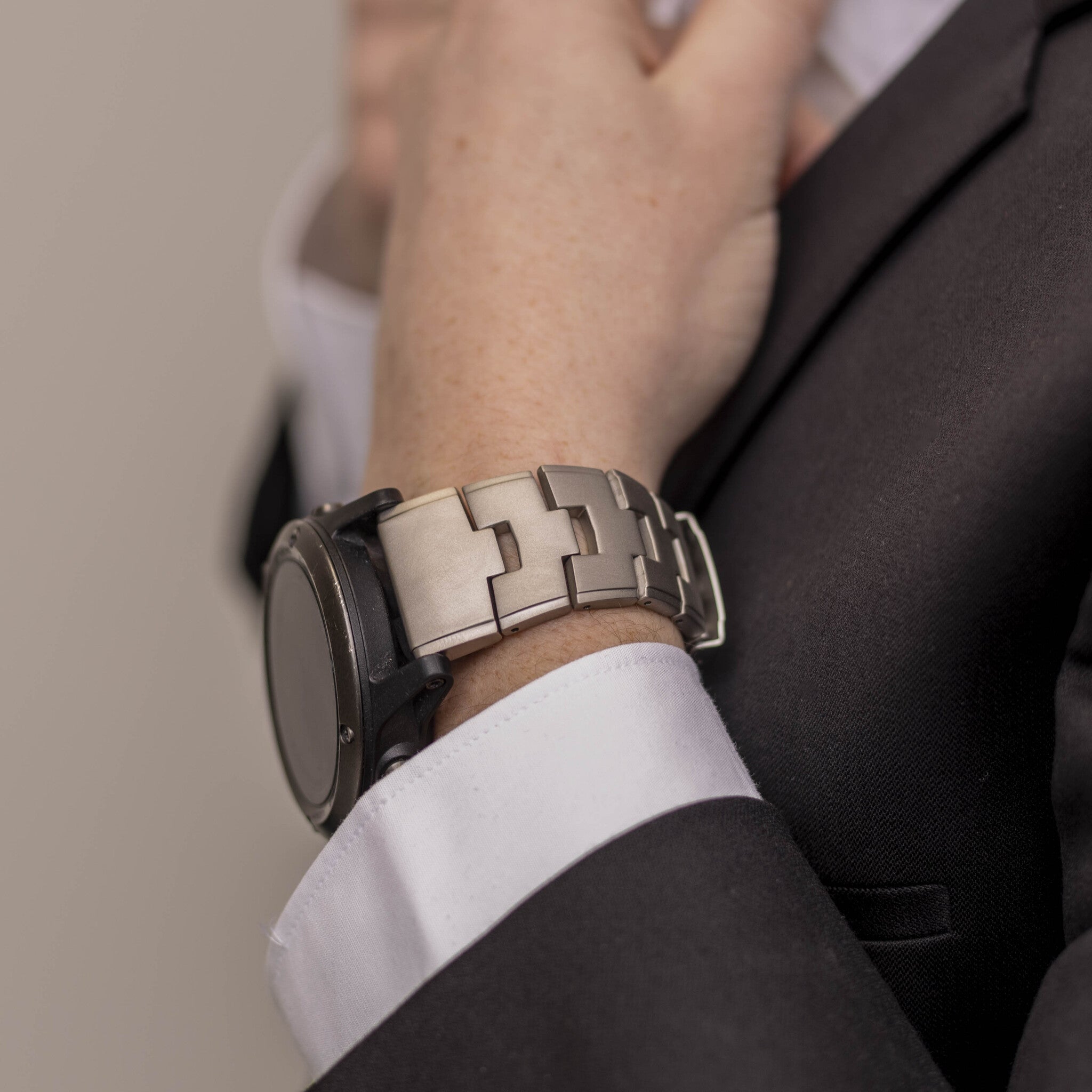 Bracelet titane Garmin Fenix 8 Pro - 51mm (titane)