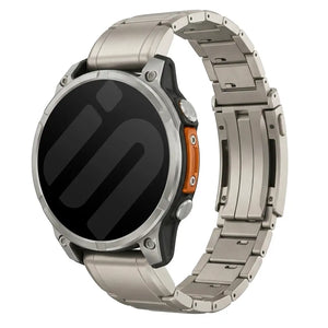 Garmin Forerunner 745 Adjustable Titanium Strap (Titanium)