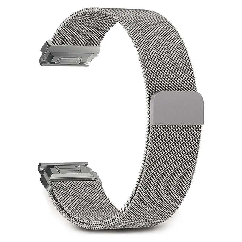 Garmin Tactix 7 Premium Milanese Strap (Titanium)