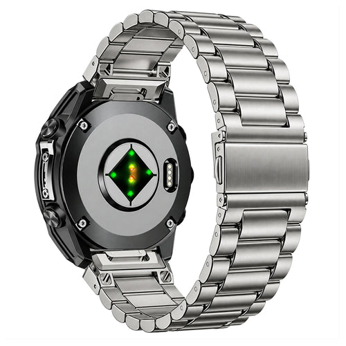 Garmin Approach S72 - 47mm Premium Steel Strap (Titanium)
