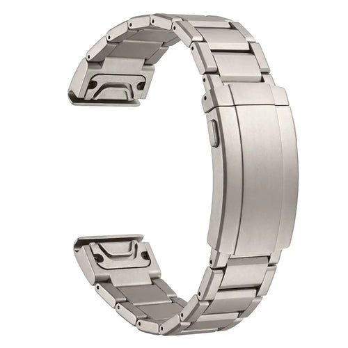 Garmin Forerunner 745 Adjustable Titanium Strap (Titanium)