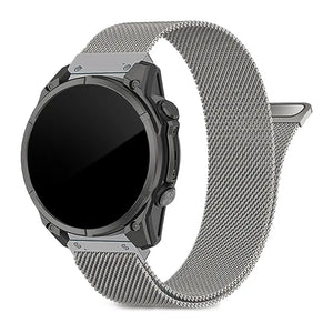 Garmin Tactix 7 Premium Milanese Strap (Titanium)
