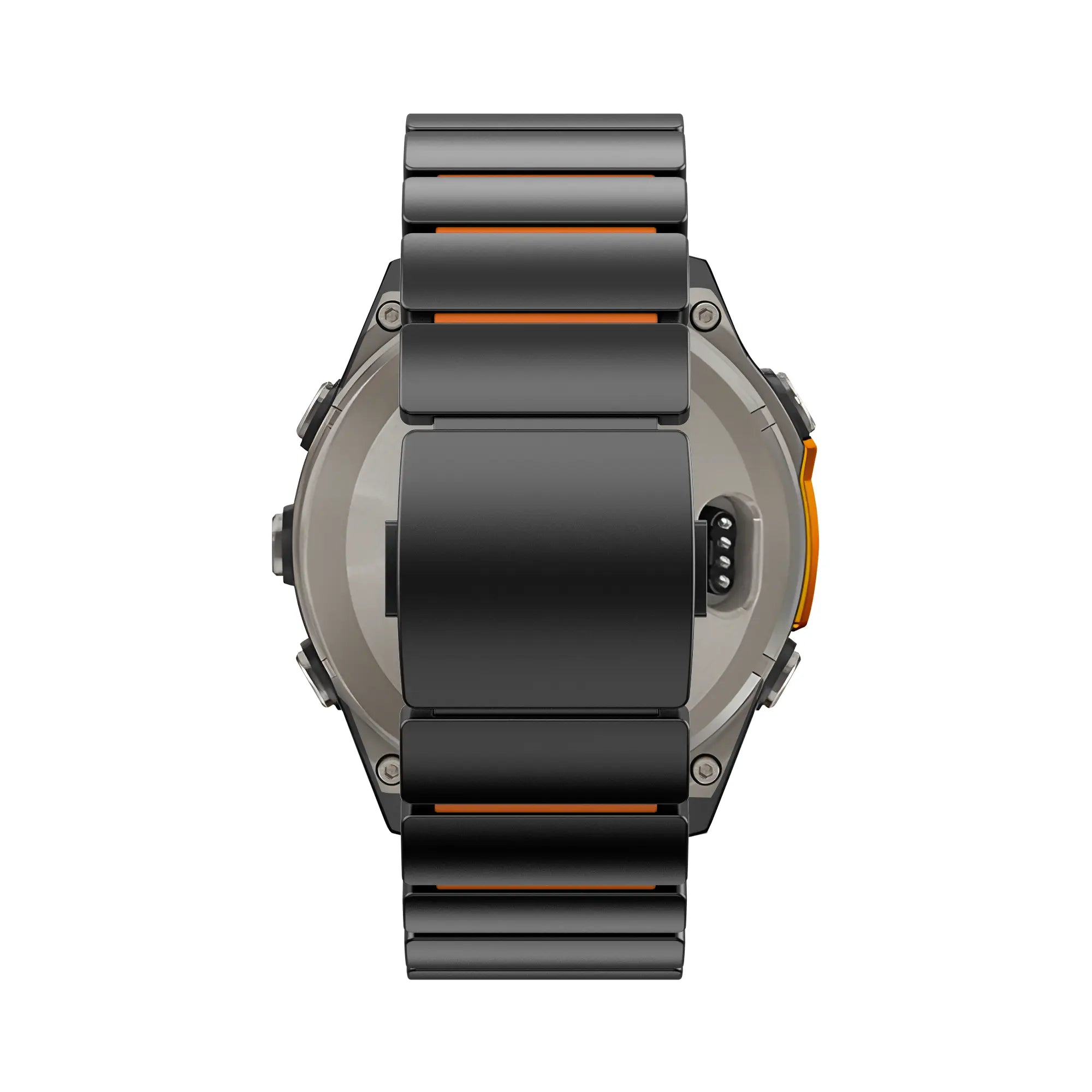 Bandz Garmin Fenix E Titanium Strap 'Hybrid' (Black/Orange)