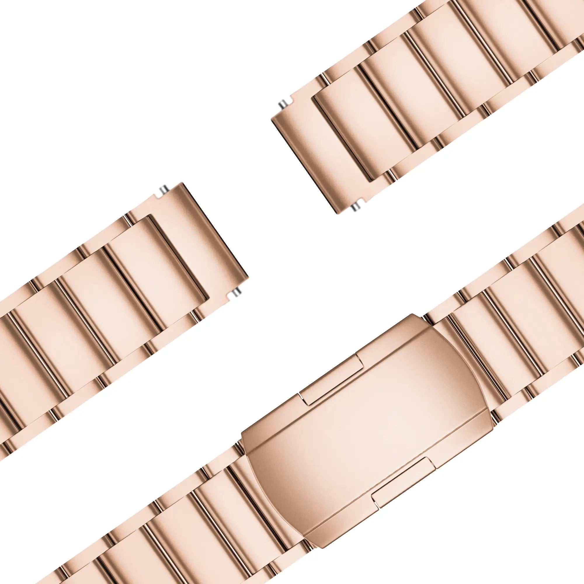 Bandz Bracelet titane Garmin Forerunner 255s (or rose)
