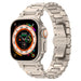 Bracelet acier luxe 'Explorer' Apple Watch (titane)