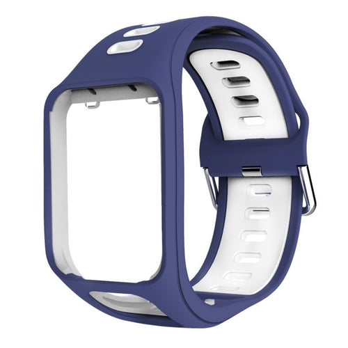 tomtom-spark-2-runner-2-sport-bandje-blauw-wit