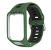 TomTom Adventurer Silicone Strap Tough (Green/Black)