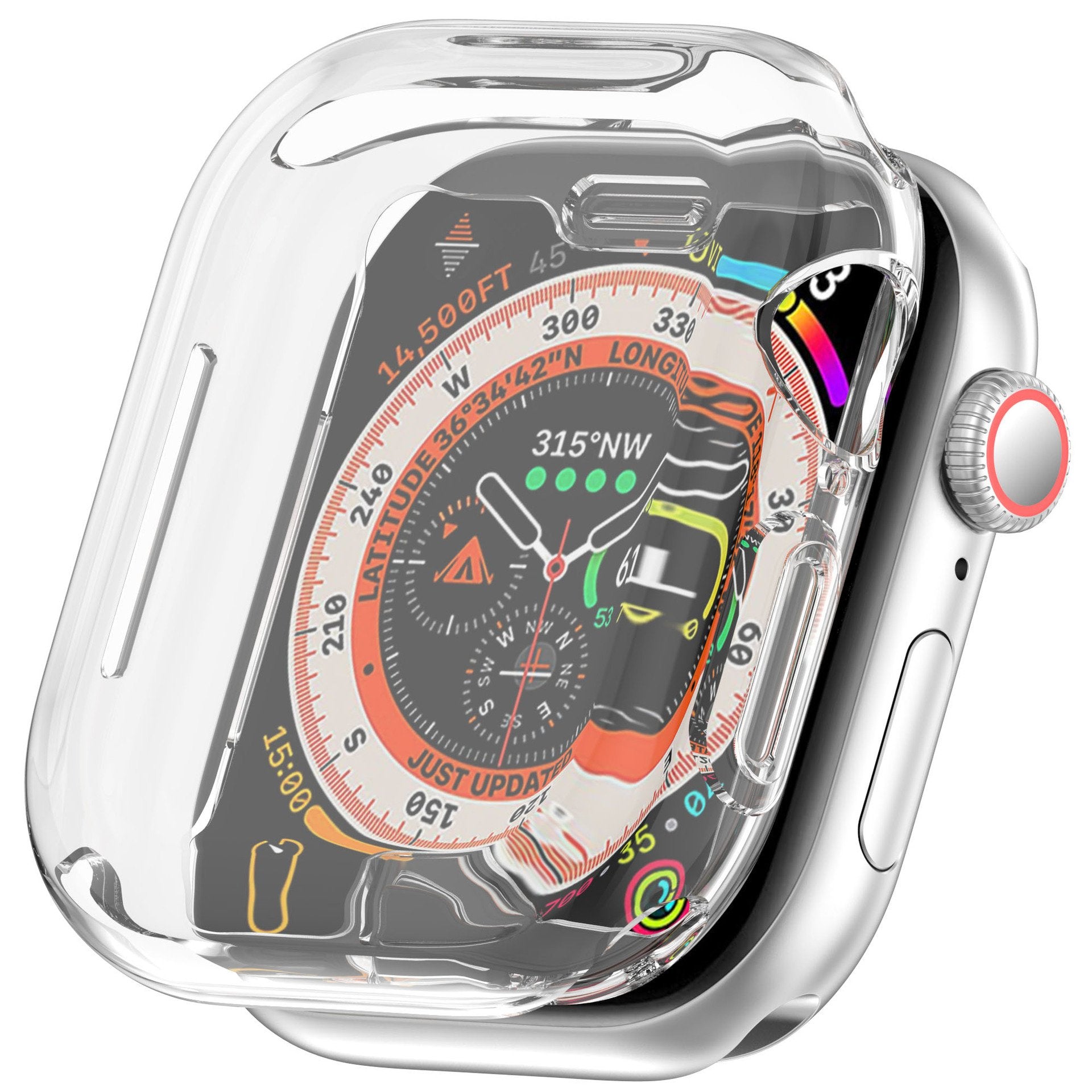 Coque TPU Apple Watch 11 (transparente)
