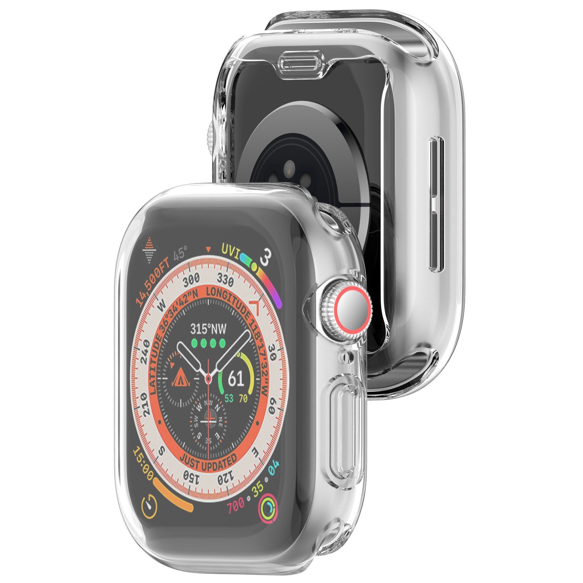 Coque TPU Apple Watch 11 (transparente)