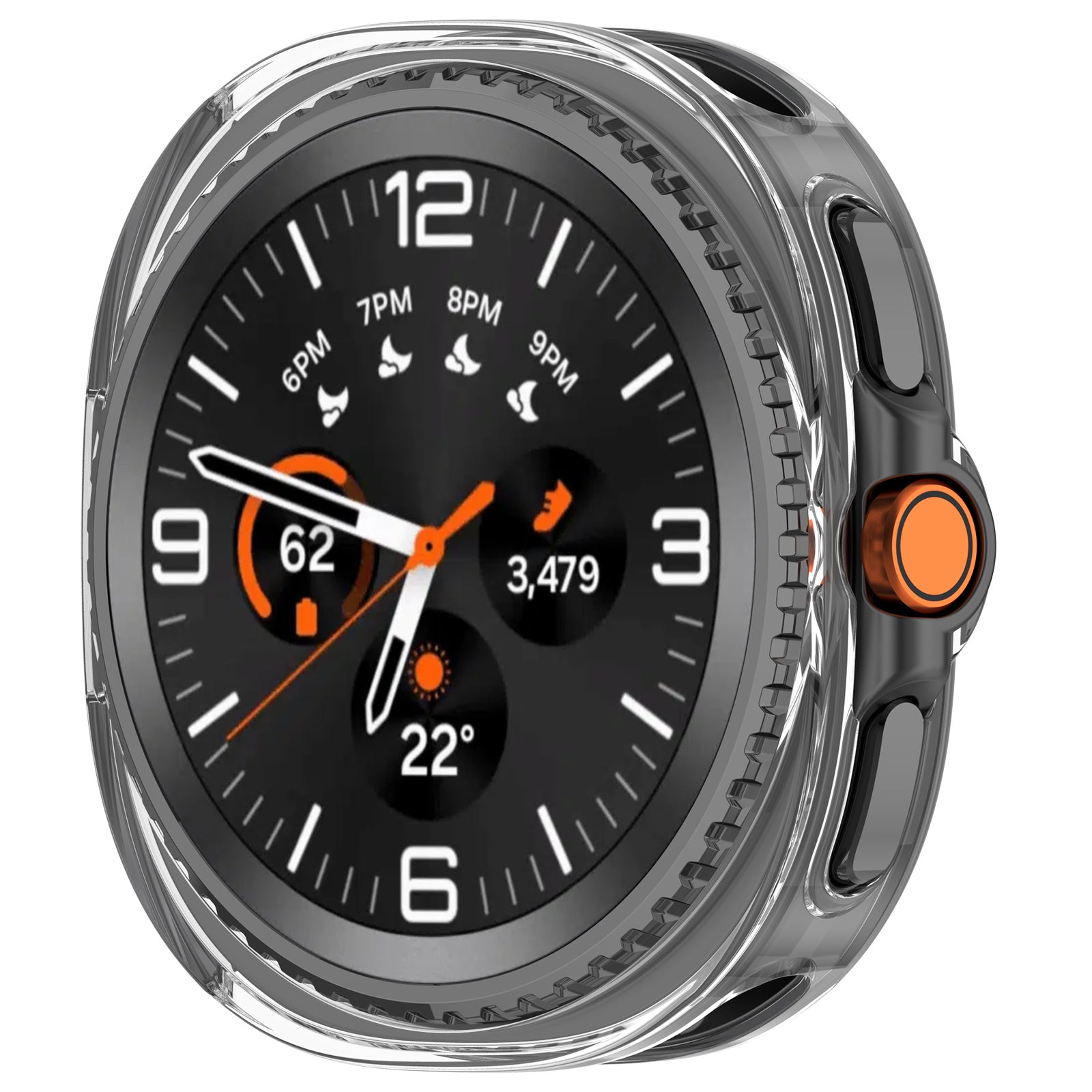 Samsung Galaxy Watch 8 Classic TPU Case (Transparent)