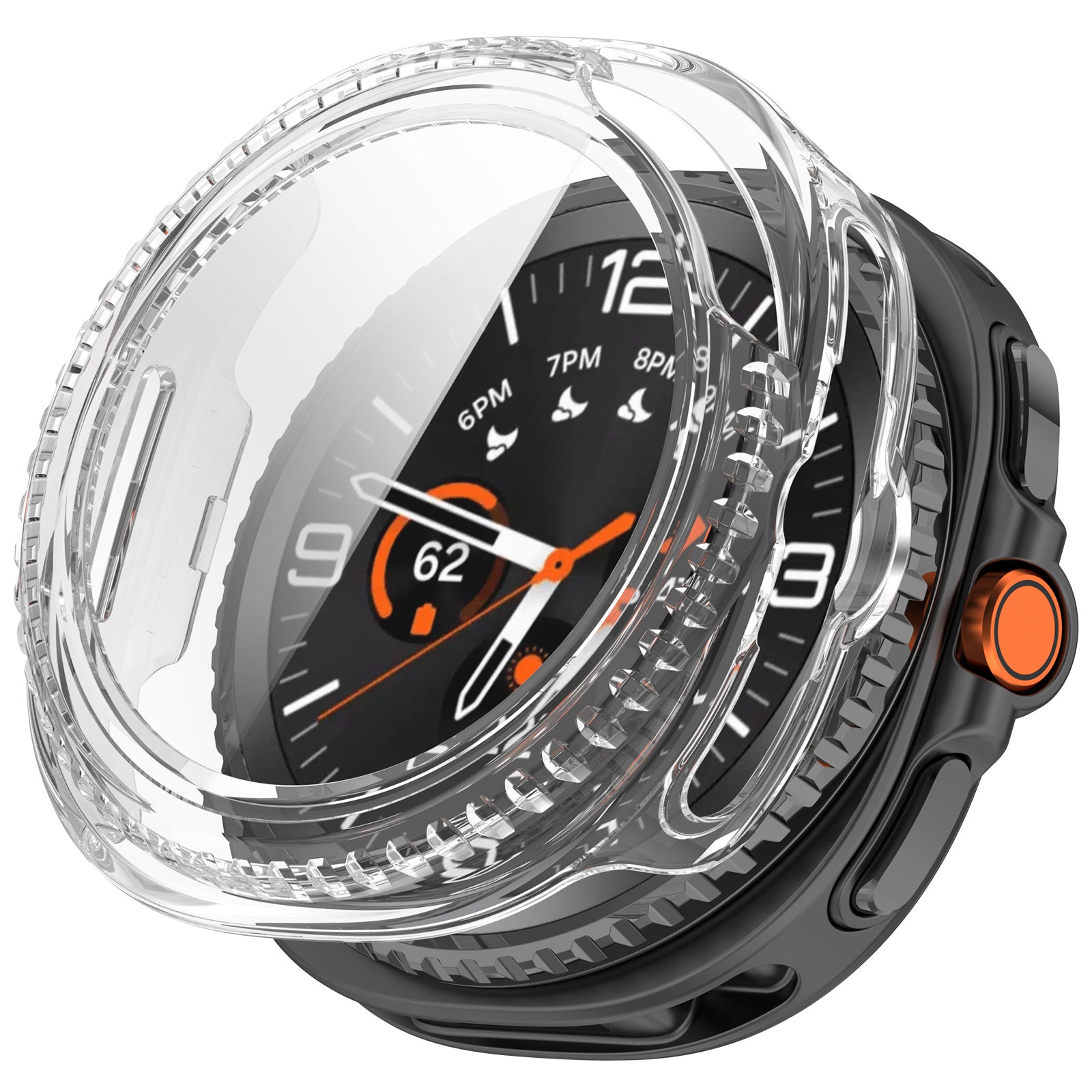 Funda con verre Samsung Galaxy Watch 8 Classic (transparente)