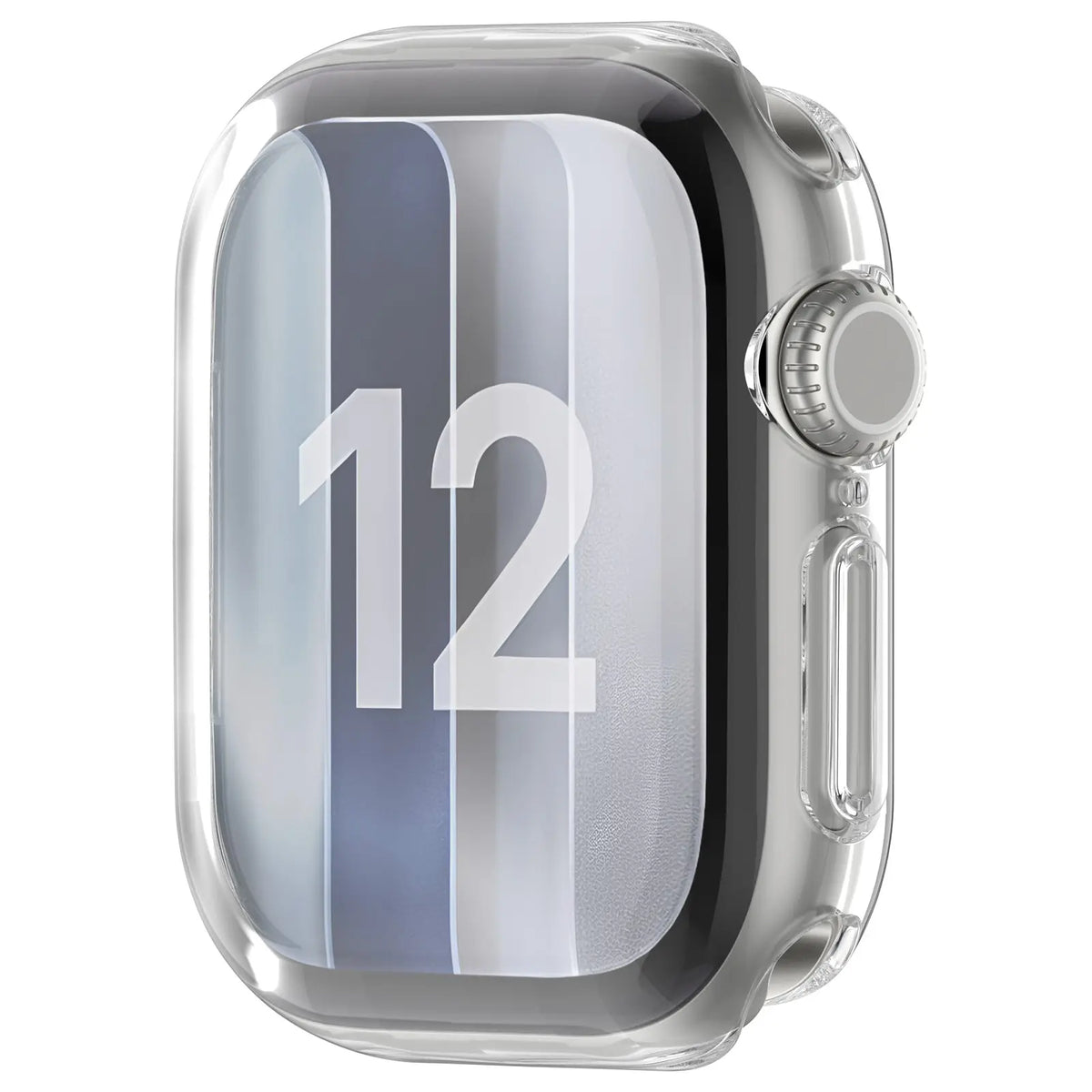 Coque TPU intégrale Apple Watch 12 - 46mm (transparent)