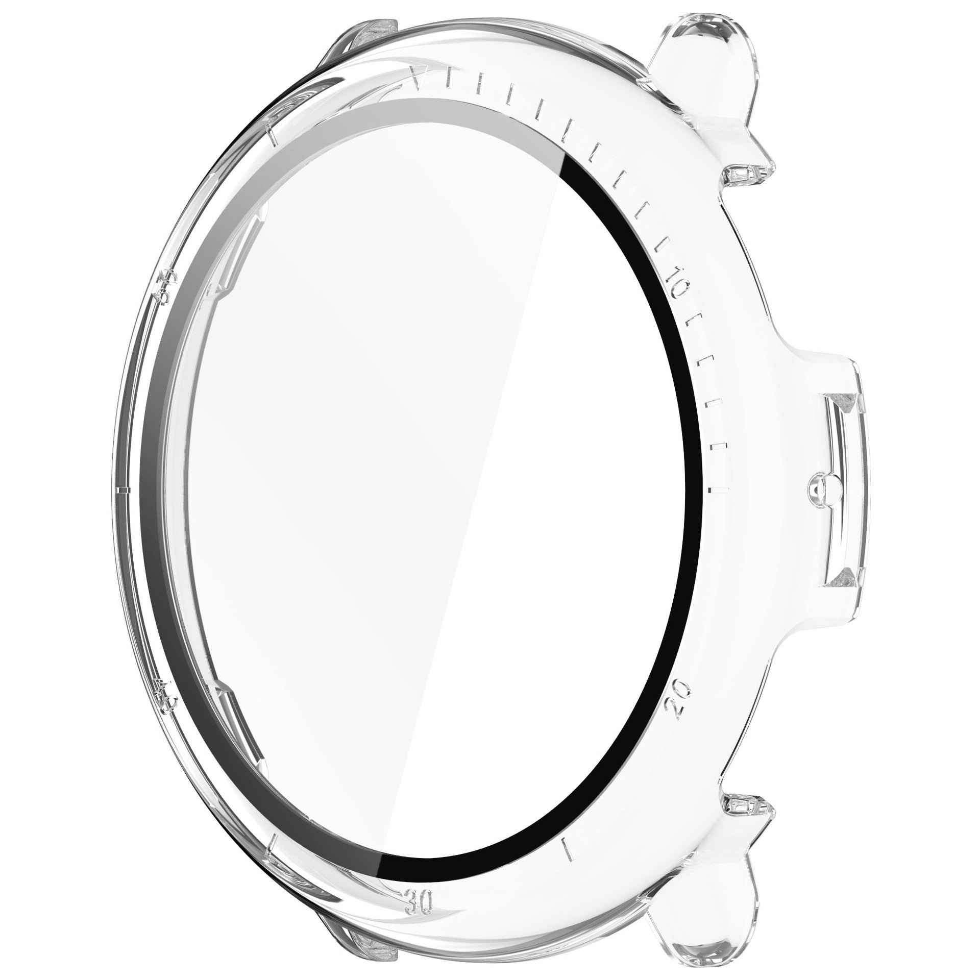 Coque rigide avec verre Amazfit Active 2 (transparente)