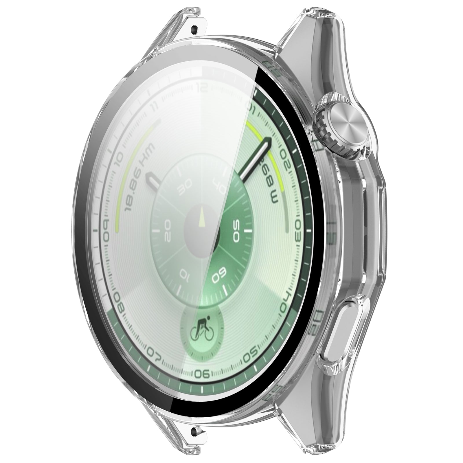 Coque avec verre PC Huawei Watch GT 6 - 46mm (transparent)