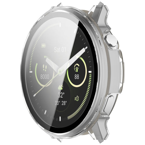 Coque dure avec verre Garmin Venu 4 - 45mm (transparente)