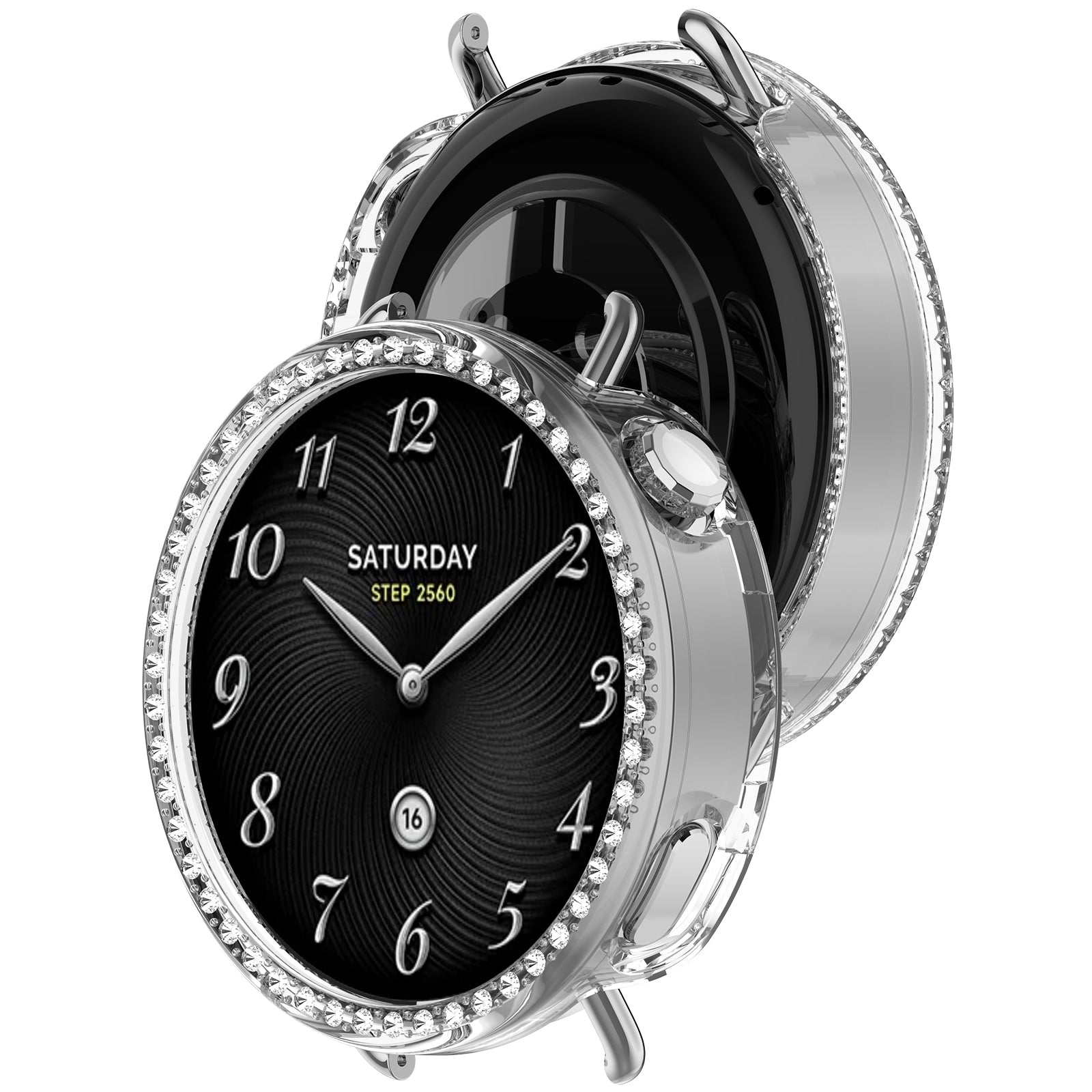 Coque rigide diamant Xiaomi Watch S4 - 41mm (transparent)