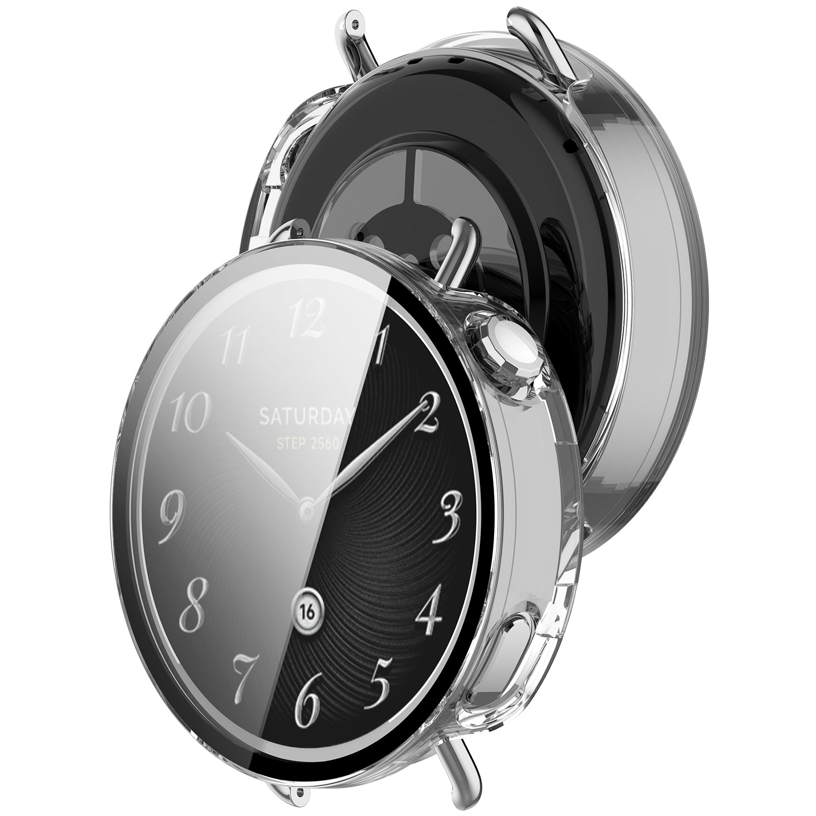 Coque PC avec verre Xiaomi Watch S4 - 41mm (transparent)