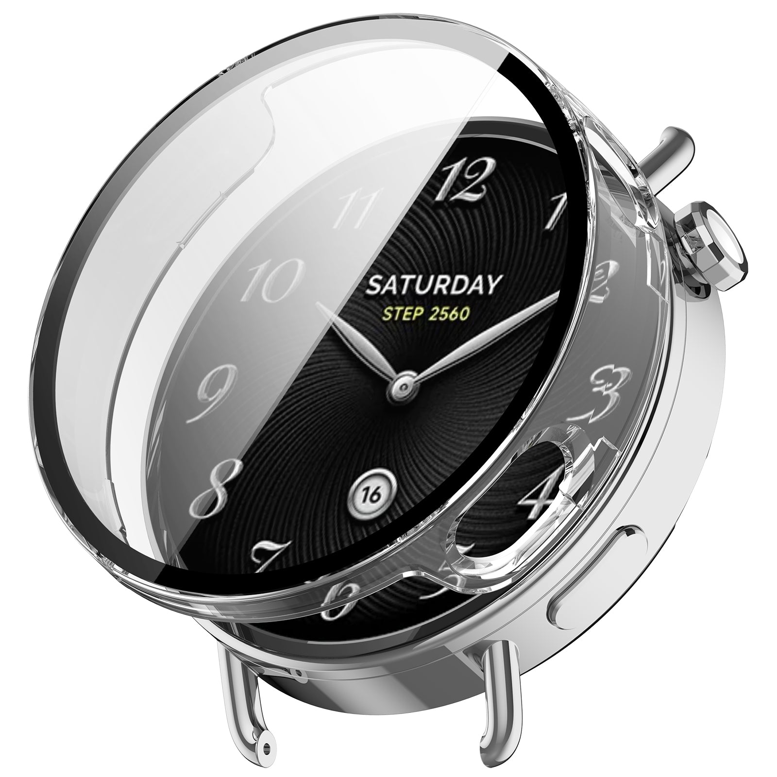 Coque PC avec verre Xiaomi Watch S4 - 41mm (transparent)