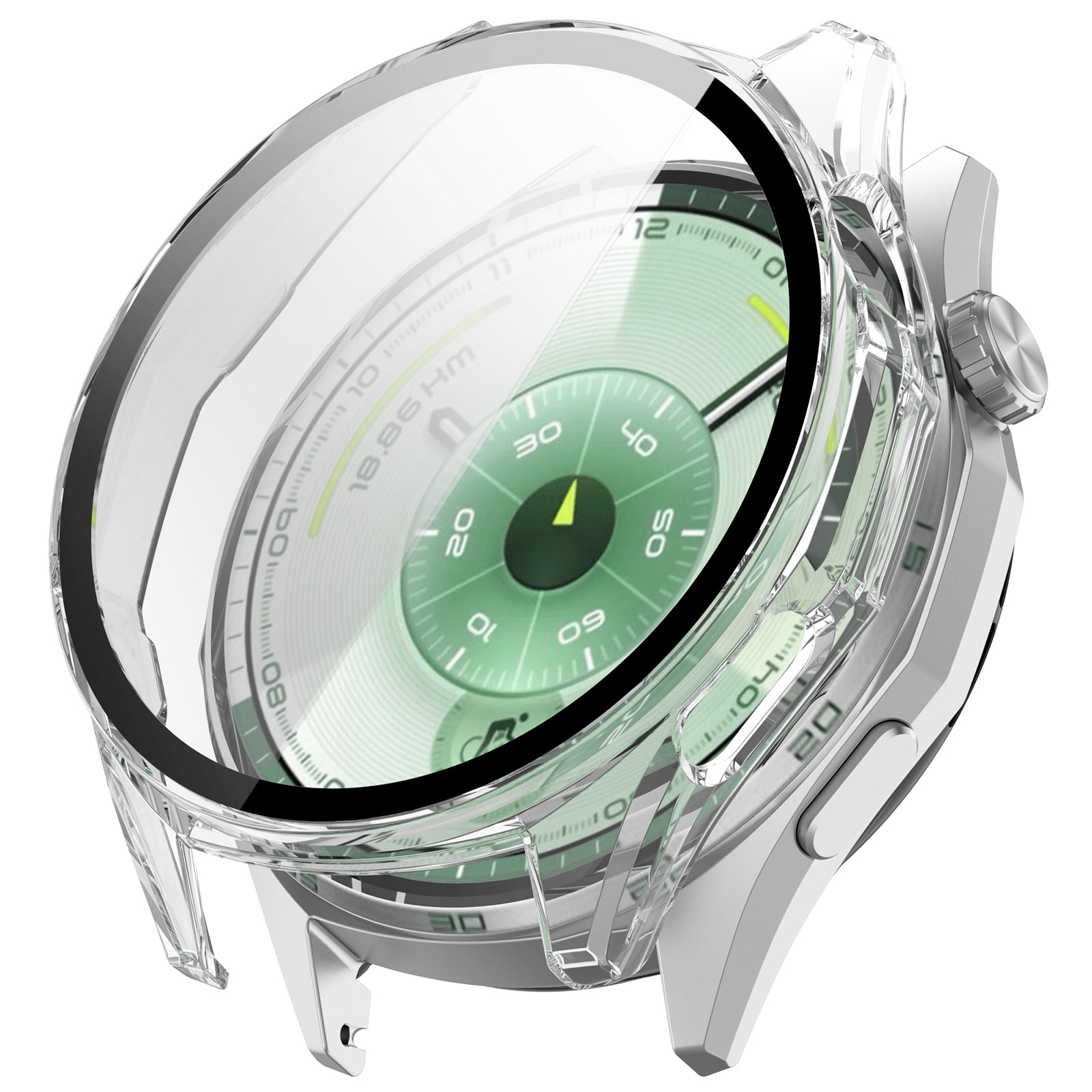 Coque avec verre PC Huawei Watch GT 6 - 46mm (transparent)