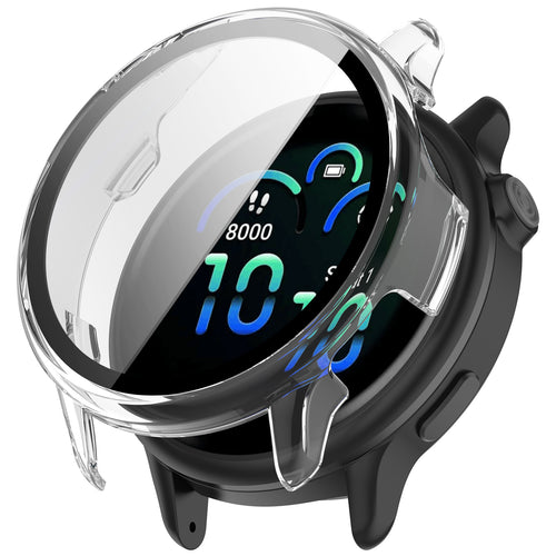 Coque rigide avec verre Garmin Vivoactive 6 (transparent)