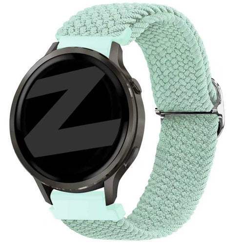 Bandz Garmin Forerunner 255s Adjustable Braided Strap (Turquoise)